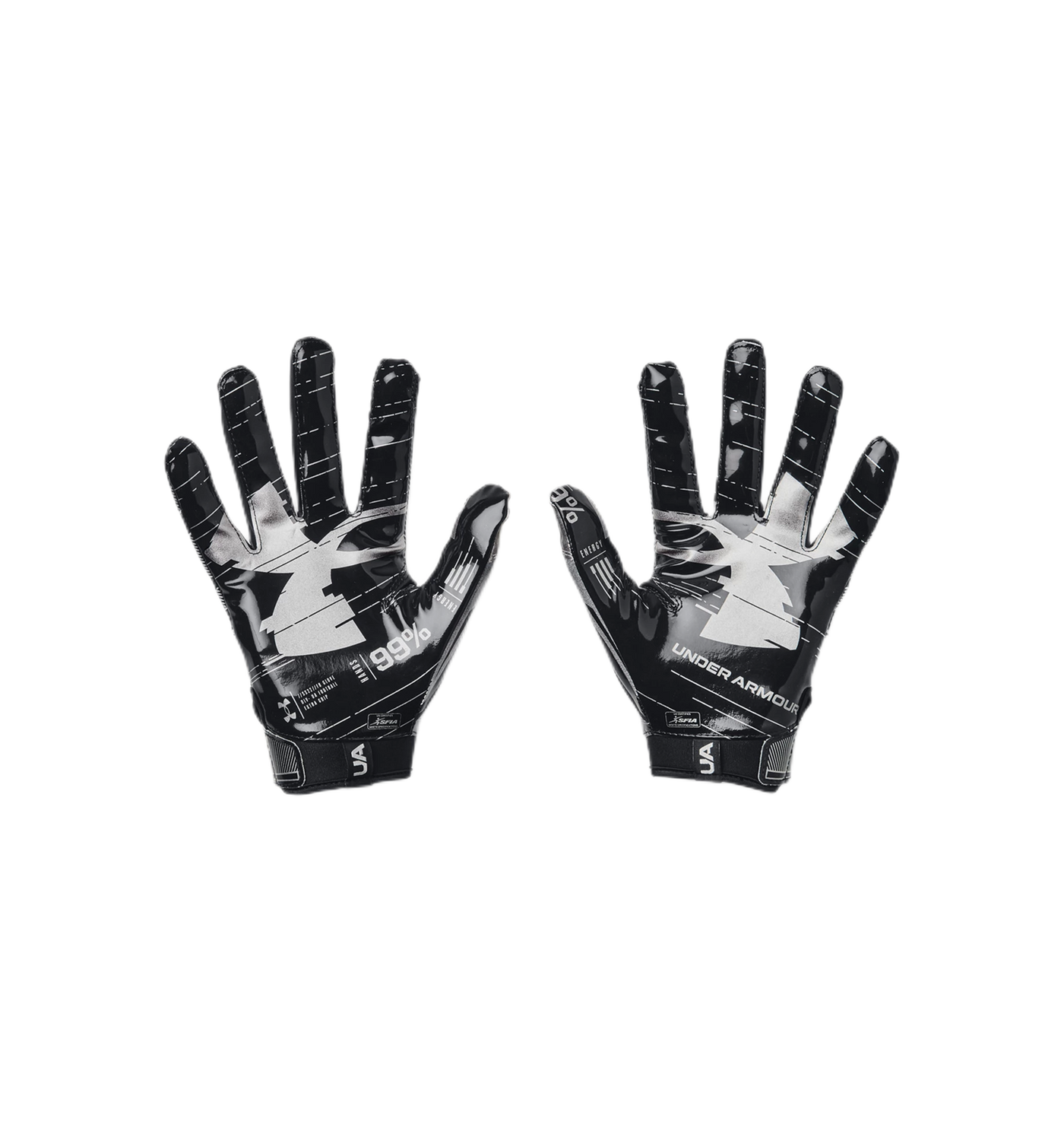 Under Armour F8 - Premium Football Gloves from Under Armour - Shop now at Reyrr Athletics